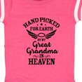 thumbnail image 4 of Inktastic Handpicked for Earth by My Great Grandma in Heaven Boys or Girls Baby Bodysuit, 4 of 5