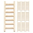 thumbnail image 1 of Miangastore 10pcs Mini Wooden Ladder for Dollhouse Micro Landscape Ladder Model Photography Props for DIY Crafts Miniature Decor Accessories, 1 of 9
