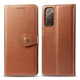 thumbnail image 2 of Allytech Samsung Galaxy S20 FE 5G Case, Premium PU Leather Folio Flip Wallet Case Cover with Credit Cards Slots Cash Holder Magnetic Closure Wallet Case for Samsung Galaxy S20 FE 5G, Brown, 2 of 8