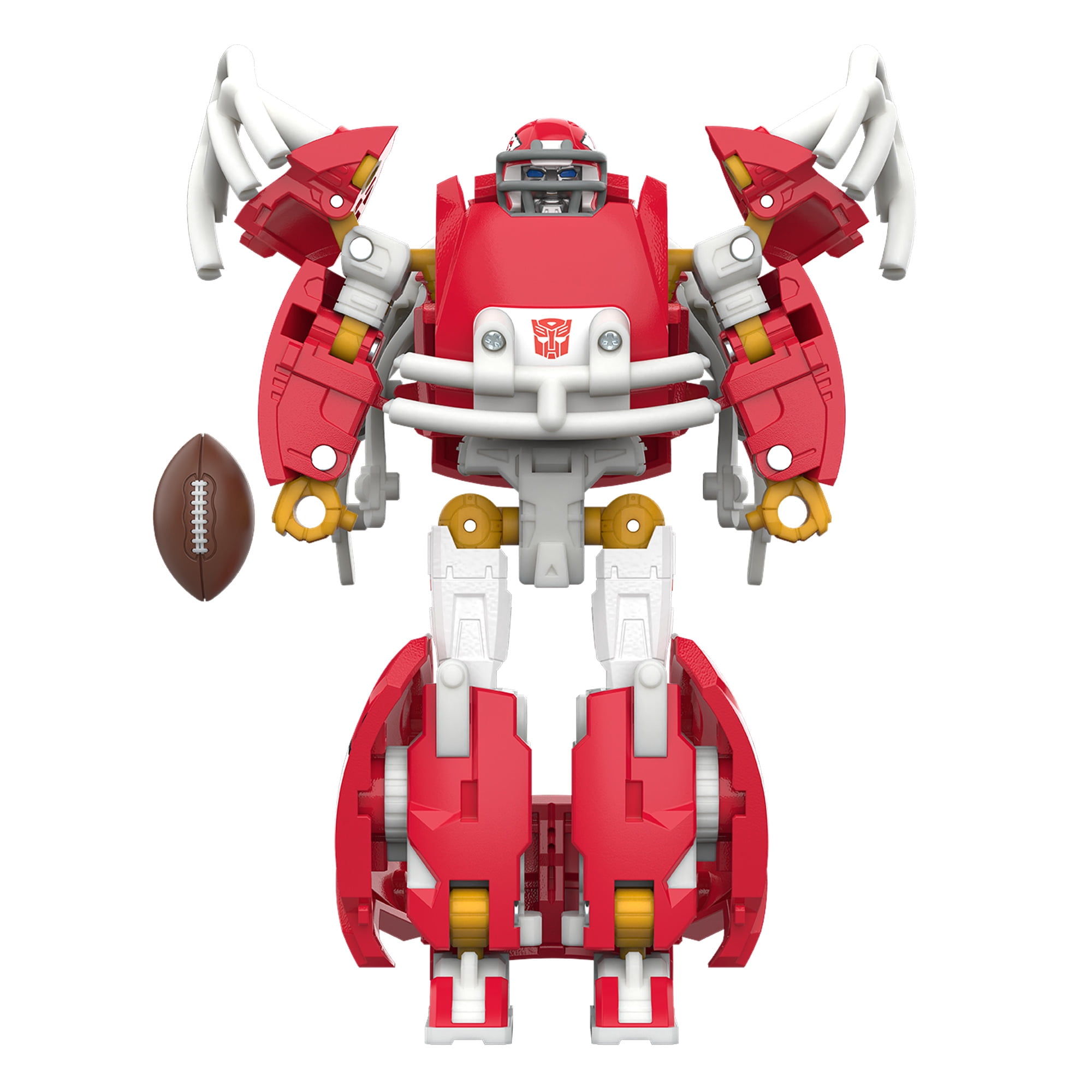 Transformers Toys NFL Kansas City Chiefs KC-59, 5.5" Action Figure, 8+