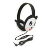 Califone 089444 Listening First Kids Panda Theme Wired Headphone