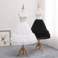 thumbnail image 2 of Vjnyvs White Bridal Wedding Petticoat Tulle Underskirt for Women Prom Dress, 2 of 7