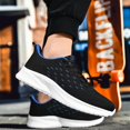 thumbnail image 3 of Men's Breathable Mesh Running Sneakers Lightweight Non Slip Athletic Walking Shoes for Gym Jogging Work Travel and Everyday Wear, 3 of 9