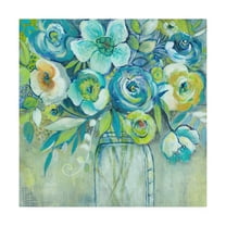 Trademark Fine Art 'Late Summer Blooms I' Canvas Art by Elle Summers