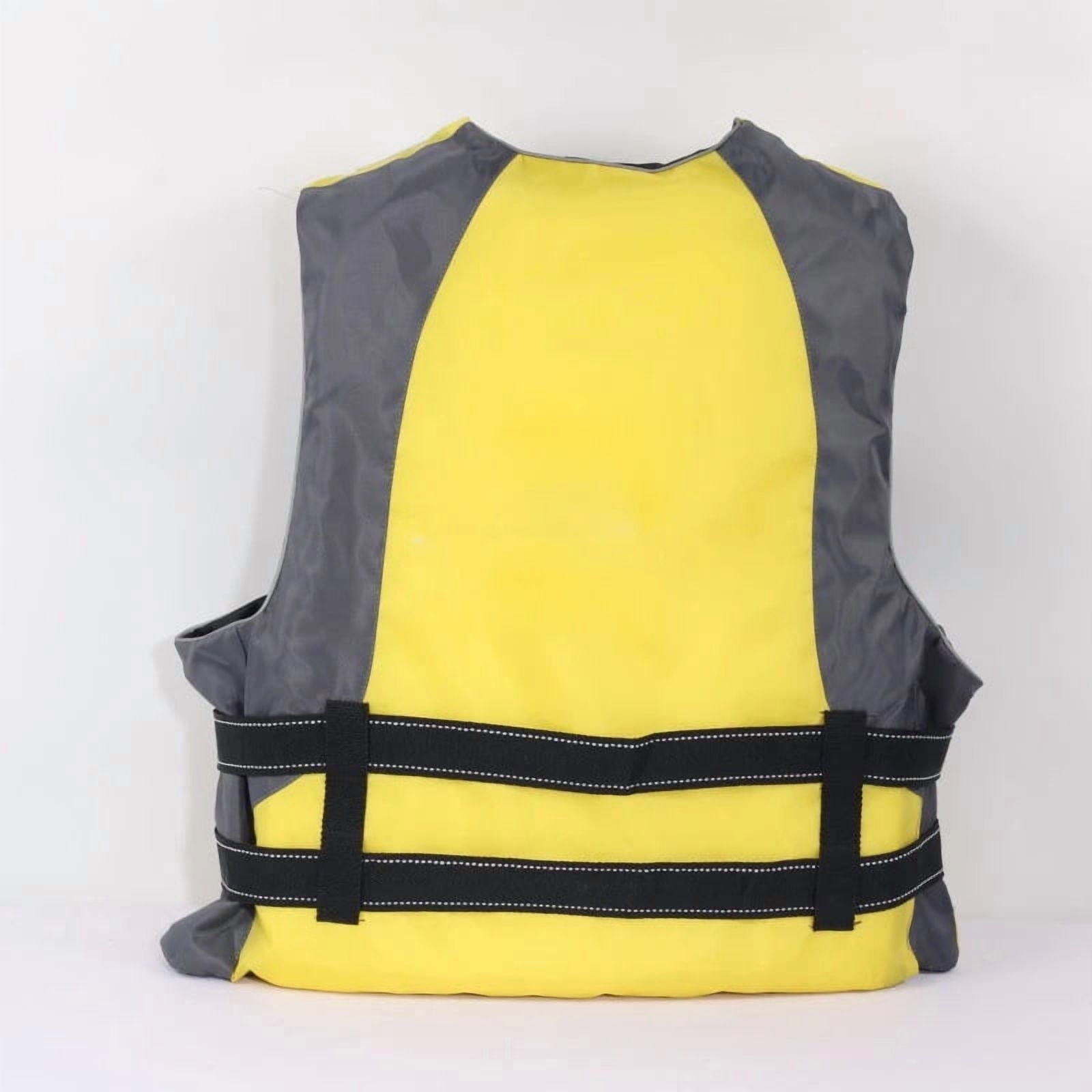 2025 Professional life jacket adult children fishing suit snorkeling swimming boat drifting vest portable large buoyancy