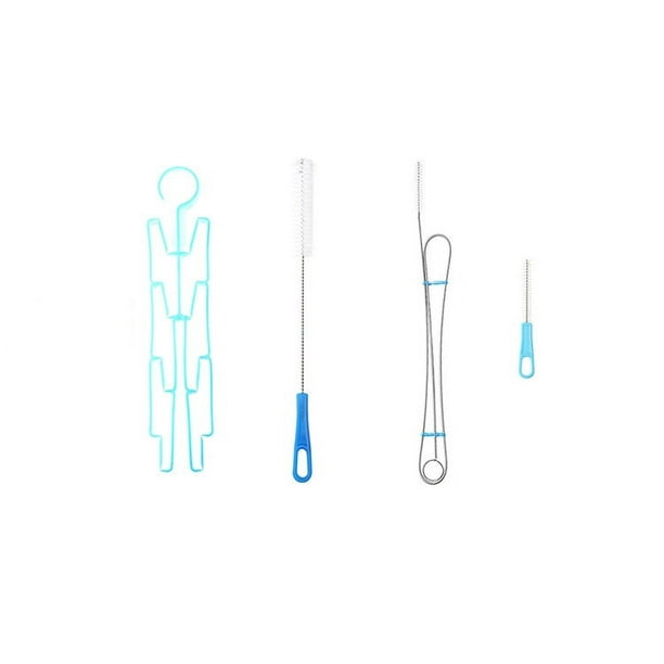 Hydration Bladder Cleaning Kit 4 in 1 Cleaner Brush Pack Flexible Brush