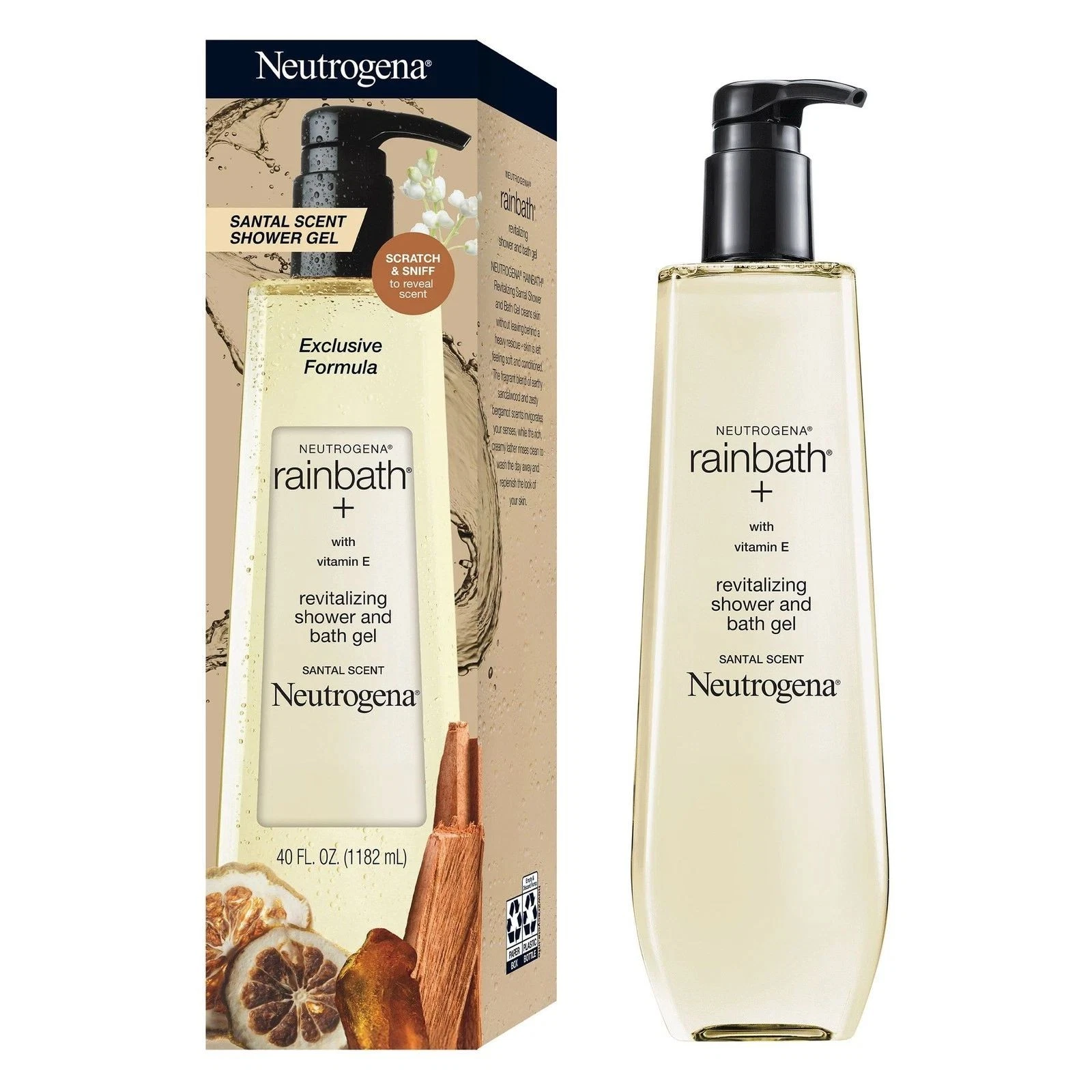 Neutrogena Rainbath Shower & Bath Gel - Santal - 40 fl oz