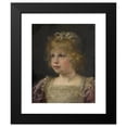 thumbnail image 2 of Friedrich August von Kaulbach 20x24 Black Modern Framed Museum Art Print Titled - Daughter of the Artist (1900), 2 of 5