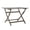 Gray, variant on GDF Studio Rabion Outdoor Acacia Wood Folding Dining Table, Gray