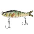 thumbnail image 2 of Cebos TARUOR 140mm Multi articulado Swimbait realista 8 segmentos pesca Swimbait Minnow señuelos art Taruor Cebos, 2 of 7
