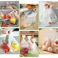 thumbnail image 6 of FungLam  (1 Roll) Plastic Produce Bags, 14 x 20 Inches, Food Storage Bags, Fruits Vegetable Bread Clear Bag Roll, 350 Bags Per Roll, 6 of 7