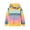 Striped Pink, variant on Hoodie Girls Sweatshirt Long Sleeve Tie Dye Pullover for Kids Hoddies Boys Clothes Yellow Size 6