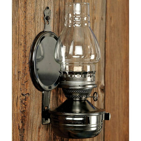 Woodshed Wall-Mounted Oil Lamp