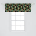 thumbnail image 2 of Ambesonne Leaf Print Window Valance, Tropical Hawaiian Jungle, 54" X 18", Multicolor, 2 of 3