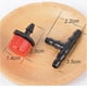 thumbnail image 4 of 200 piezas de gotero de riego ajustable + junta de tubo en T, goteo automático, 4 of 4