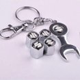 thumbnail image 3 of 4pcs Car Tire Stem Valve Caps Skull Head Pattern Stem Cap for Automotive Accessories, 3 of 5