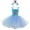 Blue, variant on Little Girls Dresses Sequin With Headpiece Kids Birthday Dress for Girls Size 6-7T,Blue