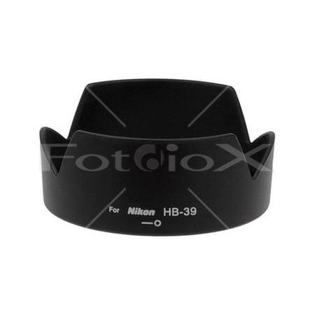 Fotodiox Lens Hood for Nikon 16-85mm f/3.5-5.6G VR Lens, replaces Nikon HB-39 Lens Hood