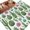 Green, variant on Cactus Summer 2'x6' Runner Rugs for Hallway Kitchen Bedside Non Slip, Watercolor Tropical Botanical Linen Texture Entryway Rug Runners with Rubber Backing, Long Carpet Runner for Laundry Room