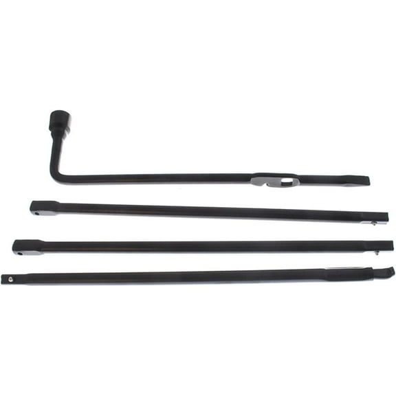 munirater 4 Pcs Spare Tire Lug Wrench Jack Tool Kit Replacement for 2000-2014 Chevy Silverado 1500 GMC Sierra