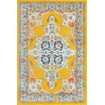 thumbnail image 2 of Unique Loom Parker Collection Area Rug - Merakli (6' x 9' Rectangle Yellow/Brown), 2 of 5