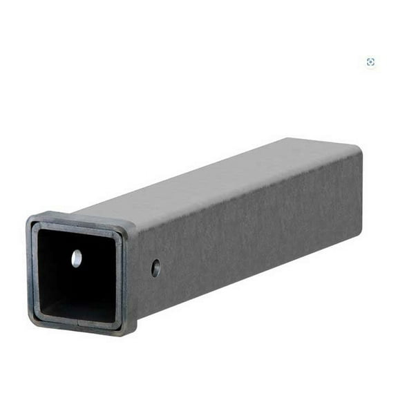 Curt 49518 18" Raw Steel Receiver Tubing - 3" Receiver 5/8" Pin Hole