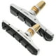 thumbnail image 1 of 1 par de pastillas de freno V-Brake para bicicleta de montaña, silenciosas y duraderas, de goma (negras), 1 of 6