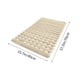 thumbnail image 3 of Alfombra de baño de ducha antideslizante para baño | Material TPE impermeable | Fuerte agarre de ventosa | Drenaje rápido | Almohadilla de pie rectangular fácil de limpiar | 40x70cm | Verde, 3 of 6