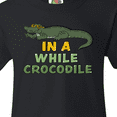 thumbnail image 4 of Inktastic In a While Crocodile with Cool Green Crock in Sunglasses Youth T-Shirt, 4 of 5