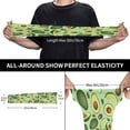 thumbnail image 4 of Gaeub Avocado With Seeds Cooling Sleeves for Men, Arm Sleeves, UV Sun Protection Sleeve to Cover with Silicone Anti-Slip, 4 of 8