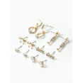 thumbnail image 4 of Packed Party Bridal Earring Set, 6 Pairs, 4 of 4