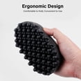 thumbnail image 3 of Cepillo Para El Pelo De Rastas, Peine De Goma Lavable Para Rizar, Forma Ovalada Innovadora, Suave Y Cómoda, Para Uso Doméstico Y De Salón, 3 of 7