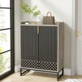 thumbnail image 1 of Shoe Cabinet with Doors, 5 Tiers Shoe Storage Cabinet for Entryway, 25 Pairs Shoe Cabinets, 1 of 5