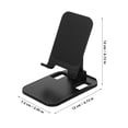 thumbnail image 2 of ADDHAT 1Ud Soporte Negro Para Con Material Resistente Y Ajustable, 2 of 8