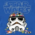 thumbnail image 2 of Men's Star Wars Stormtrooper Basket Graphic Tee Royal Blue Medium, 2 of 4