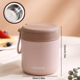thumbnail image 5 of 430Ml Thermal Lunch Box Jar Insulated Soup Cup Containers With Spoon Stainless Steel Lunch Box For School Children Kids, 5 of 5