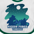 thumbnail image 4 of Inktastic Smoky Mountains Pigeon Forge Tennessee with Bear Boys or Girls Baby Bib, 4 of 4