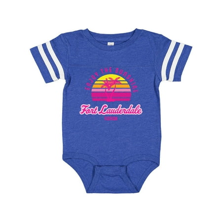 

Inktastic Summer Enjoy the Sunshine Fort Lauderdale Florida in Pink Gift Baby Boy or Baby Girl Bodysuit