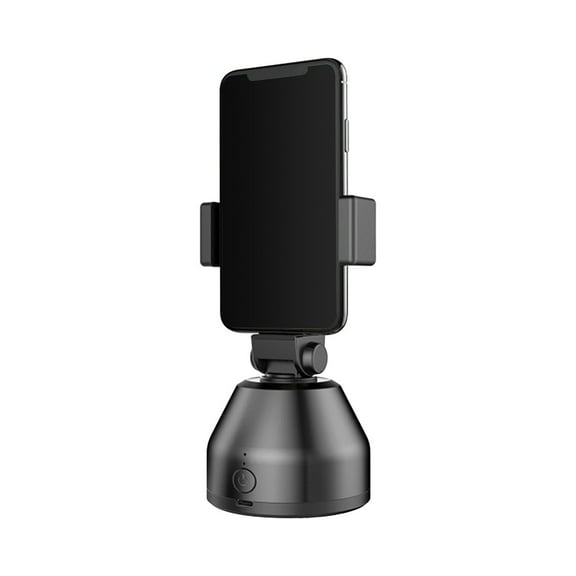 PRINxy Auto Tracking Phone Holder-Auto Face Tracking Tripod For Most Phone | 360-Degree Face Tracking Phone Holder | Motion Sensing Phone Stand And More Black