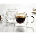 thumbnail image 2 of alesia-espresso-double-wall-mug-set-of-2, 2 of 2