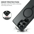 thumbnail image 5 of DOMAVER Samsung Galaxy S25 Ultra Case 6.9 Inch, MagSafe Compatible Matte Translucent Cover, Slim Shockproof Protective - Black, 5 of 10