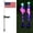 2pcs, variant on Solar Flag Pole Light,Solar American Flag Lights Outdoor,Solar American Flag Pathway Stake Lights with 8 Modes 28IN(1pc)