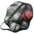 Large Capacity Sports Ball Bag Sling Shoulder Strap Soccer Basketball