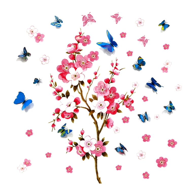 Dimensional Butterfly Stickers