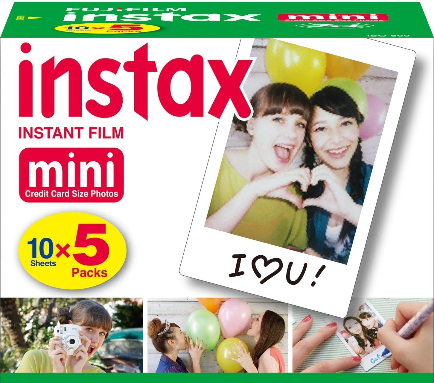 Fujifilm Instax Mini Instant Film 50 Sheets Walmart Com