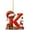 K, variant on 26 Letters Christmas Tree Decoration Pendant Ornaments Personalized Diy Christmas Orn - A to Z Ornaments for Tree Decor & DIY Crafts, Festive Letter Decor