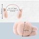 thumbnail image 2 of Orejeras de conejo para niñas, calentadores de orejas plegables de felpa gruesa, orejeras cálidas de invierno para niños de 3 a 8 años, 2 of 6