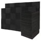 thumbnail image 4 of Paneles Absorbentes de Sonido Espuma Insonorizada AcúStica 50 Piezas Aislamiento AcúStico CuñA para Estudio Techo 1 X 12 Pulgadas, 4 of 5