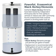 Imperial Berkey Gravity-Fed Water Filter System - 4.5 Gallons