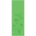 thumbnail image 4 of GoFit 24 x 68-Inch Alignment Yoga Mat for Balance and Symmetry, Green, with Poster, 4 of 4